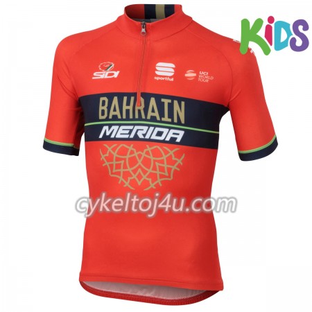 Cykeltrøje 2018 Bahrain-Merida Børn N001